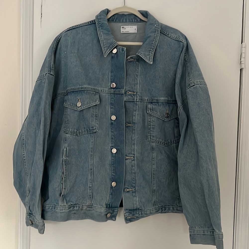Men’s denim shacket ASOS